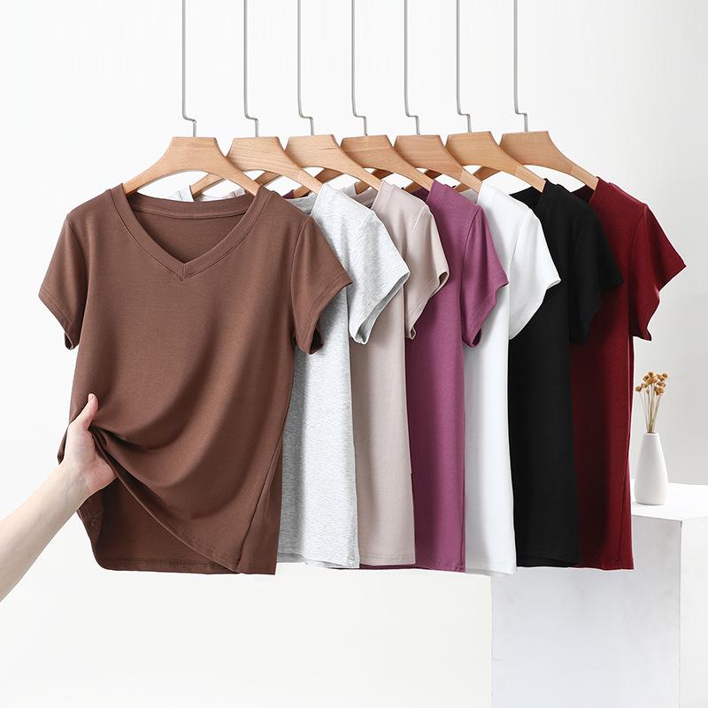 Women s Summer 2025 Slimming Solid V-Neck Short Sleeve T-Shirt - Casual, Versatile and Stylish XL (60-70 kg)
Women s Summer 2025 Slimming Solid V-Neck Short Sleeve T-Shirt - Casual, Versatile and Stylish XL (60-70 kg)