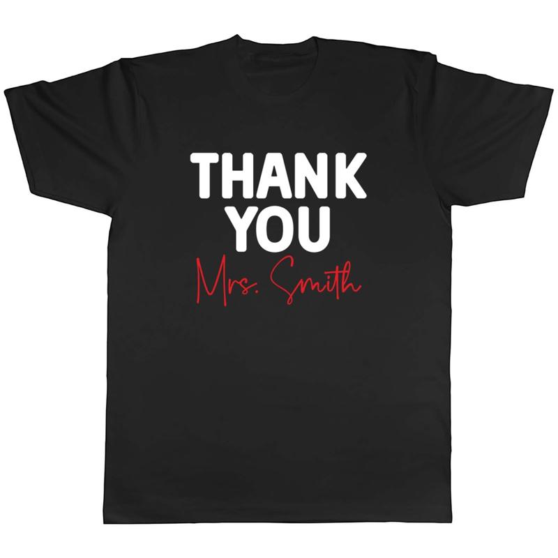 Personalised Thank You Teachers Day Assistant Teach Mens Unisex T-Shirt Tee Gift 5XL різнокольоровий
Personalised Thank You Teachers Day Assistant Teach Mens Unisex T-Shirt Tee Gift 5XL різнокольоровий