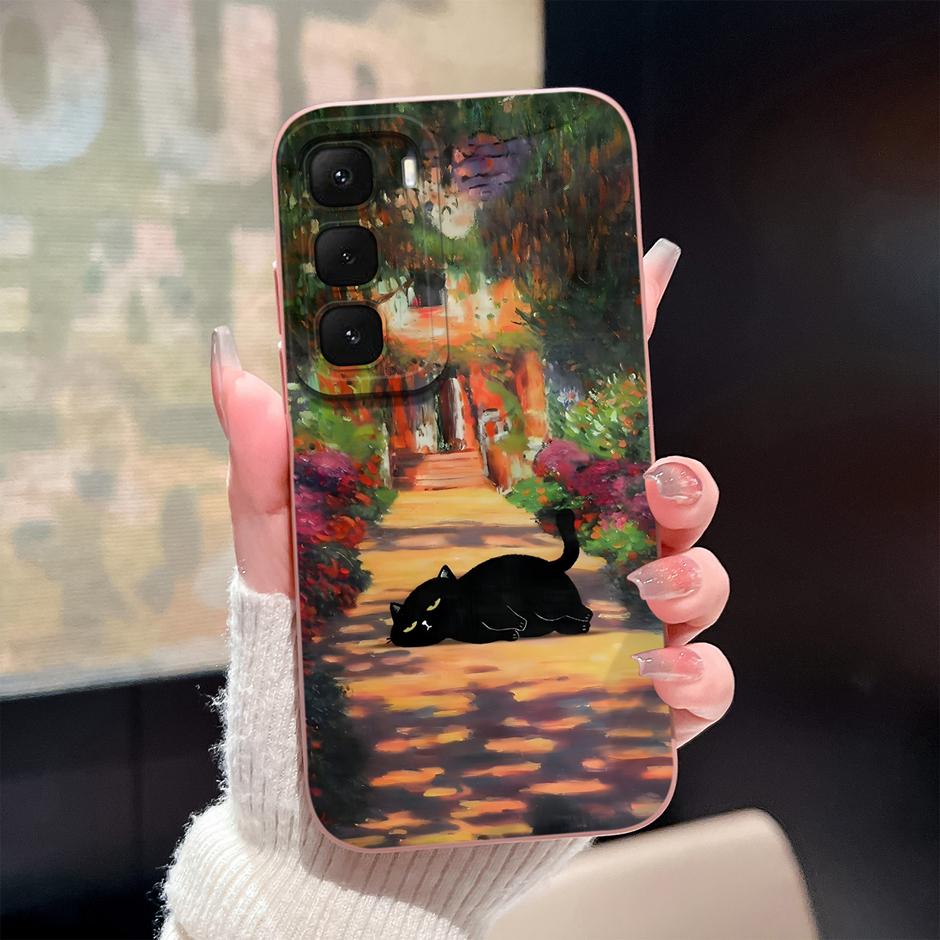 Case For Infinix Hot 60 Pro Plus 4G 5G Cute Cartoon Cat Soft Silicone Shockproof Bumper Cover For InfinixHot60 60Pro Plus Fundas Infinix Hot60ProPlus
Case For Infinix Hot 60 Pro Plus 4G 5G Cute Cartoon Cat Soft Silicone Shockproof Bumper Cover For InfinixHot60 60Pro Plus Fundas Infinix Hot60ProPlus