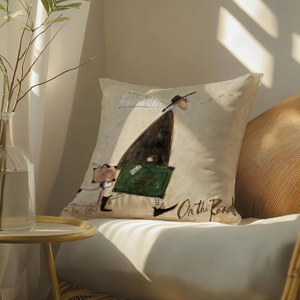 PSam Toft Art Pillow Case Pattern Printed Pillowcase for Living Room Sofa Cushion Cover Bedroom Decor 30x30 cm
PSam Toft Art Pillow Case Pattern Printed Pillowcase for Living Room Sofa Cushion Cover Bedroom Decor 30x30 cm