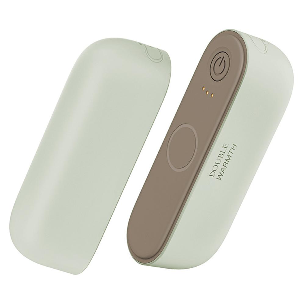 JF308 2-in-1 Splittable Mini Portable Winter Electric Hand Warmer Power Bank Green
JF308 2-in-1 Splittable Mini Portable Winter Electric Hand Warmer Power Bank Green
