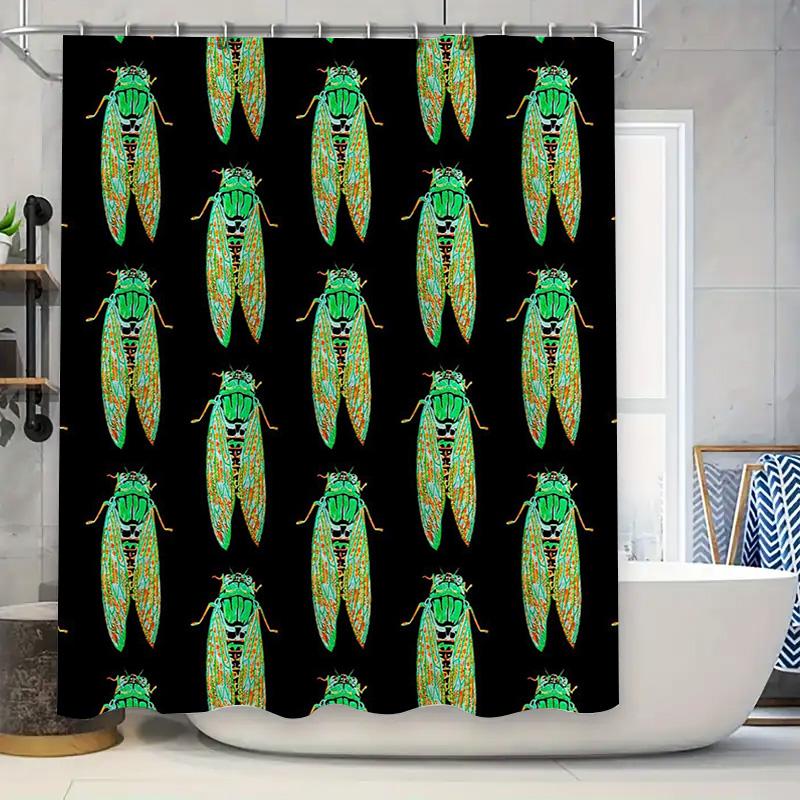 Cicada Shower Curtain Nature Insect Wall Art Bathroom Decor Tropical Forest Backdrop Vintage Chic Home Textile 90x180cm
Cicada Shower Curtain Nature Insect Wall Art Bathroom Decor Tropical Forest Backdrop Vintage Chic Home Textile 90x180cm