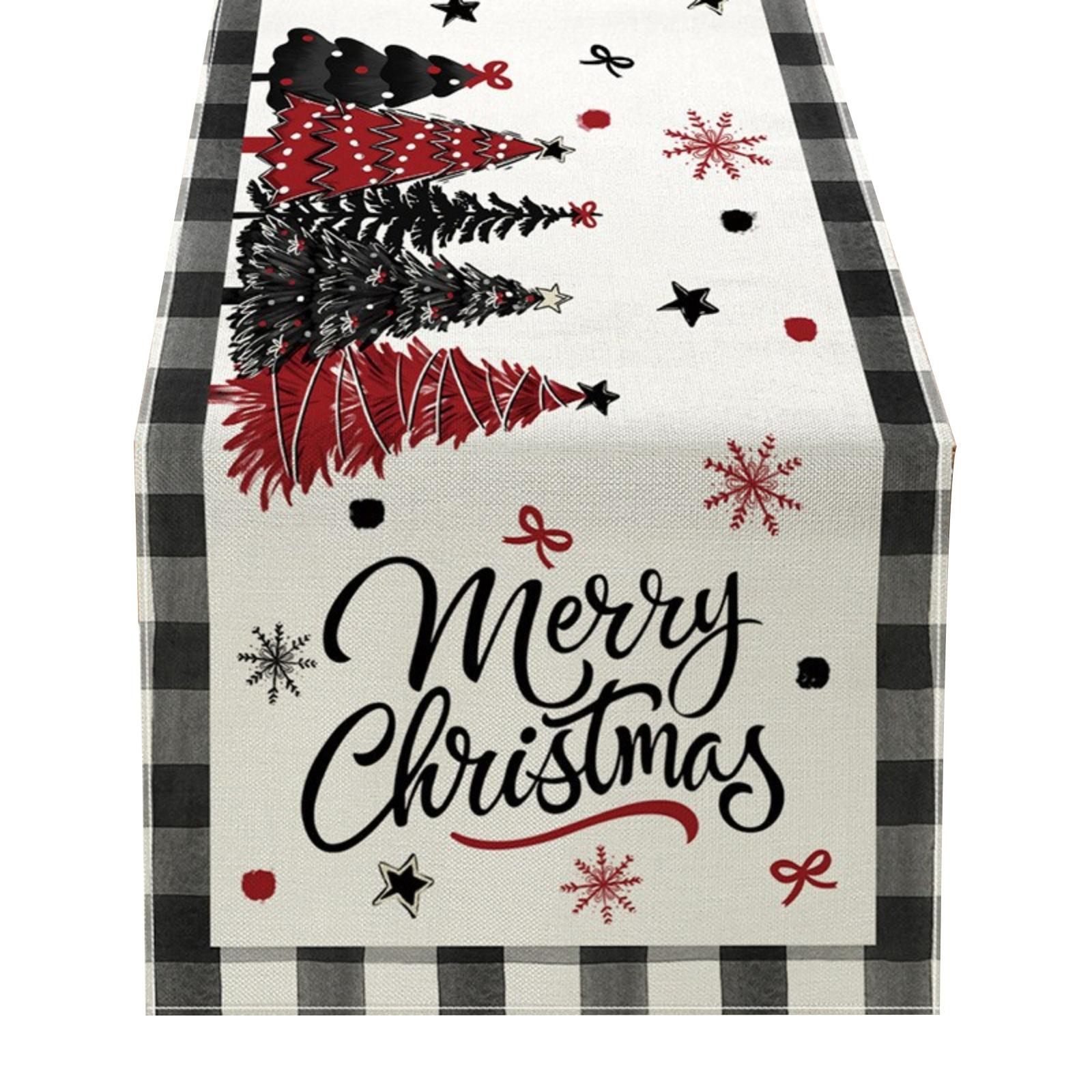 33x275см Клітка Різдвяні Ялинки Merry Xmas Скатертина, Сезонна Зимова Святкова Кухонна Обідня Скатертина, Декор для Приміщення Назовні, Домашня Вечірка One Size
33x275см Клітка Різдвяні Ялинки Merry Xmas Скатертина, Сезонна Зимова Святкова Кухонна Обідня Скатертина, Декор для Приміщення Назовні, Домашня Вечірка One Size