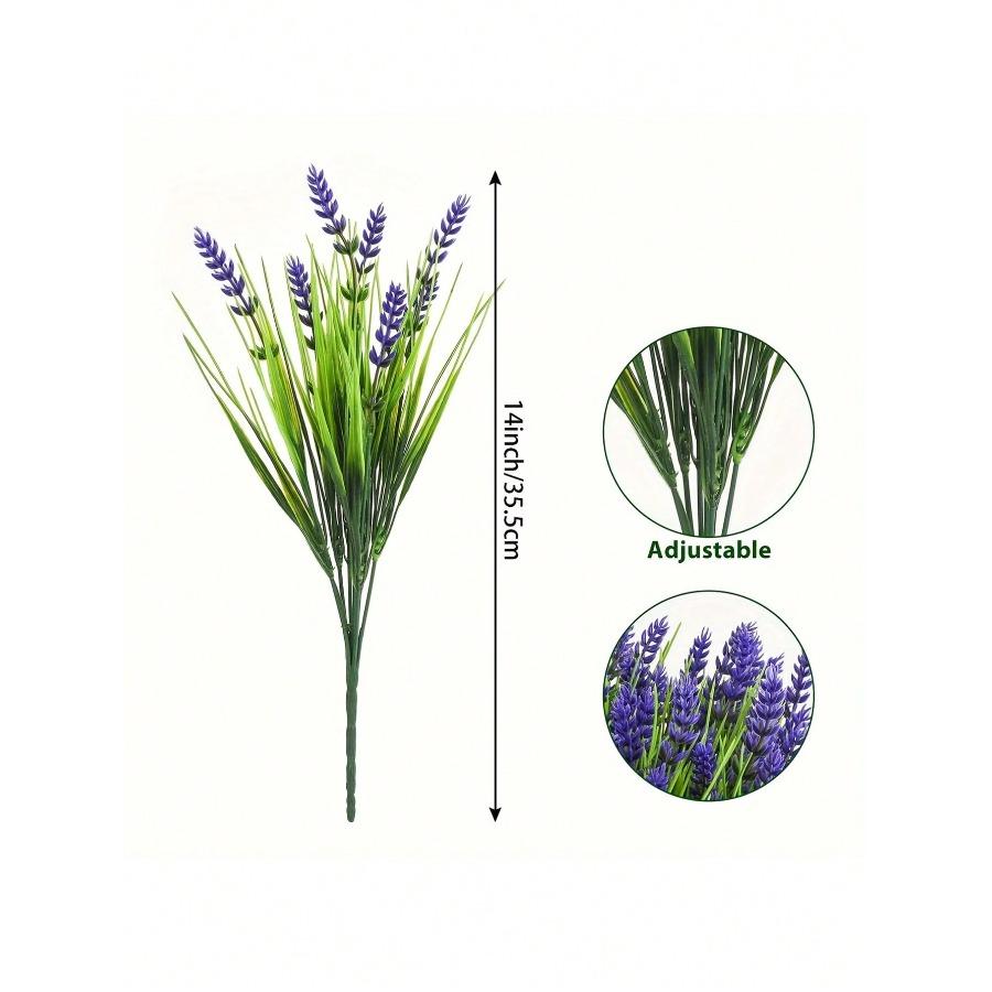 Искусственная осока и лаванда, УФ-стойкие искусственные зеленые кустарники, Декорация для подвесных уличных кашпо, Домашний сад 1 pc разноцветный
Искусственная осока и лаванда, УФ-стойкие искусственные зеленые кустарники, Декорация для подвесных уличных кашпо, Домашний сад 1 pc разноцветный