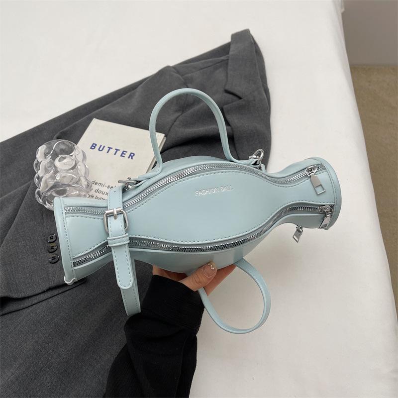 Сумка женская летняя 2024 года, популярная новая нишевая дизайнерская текстура, модная индивидуальная сумка через плечо