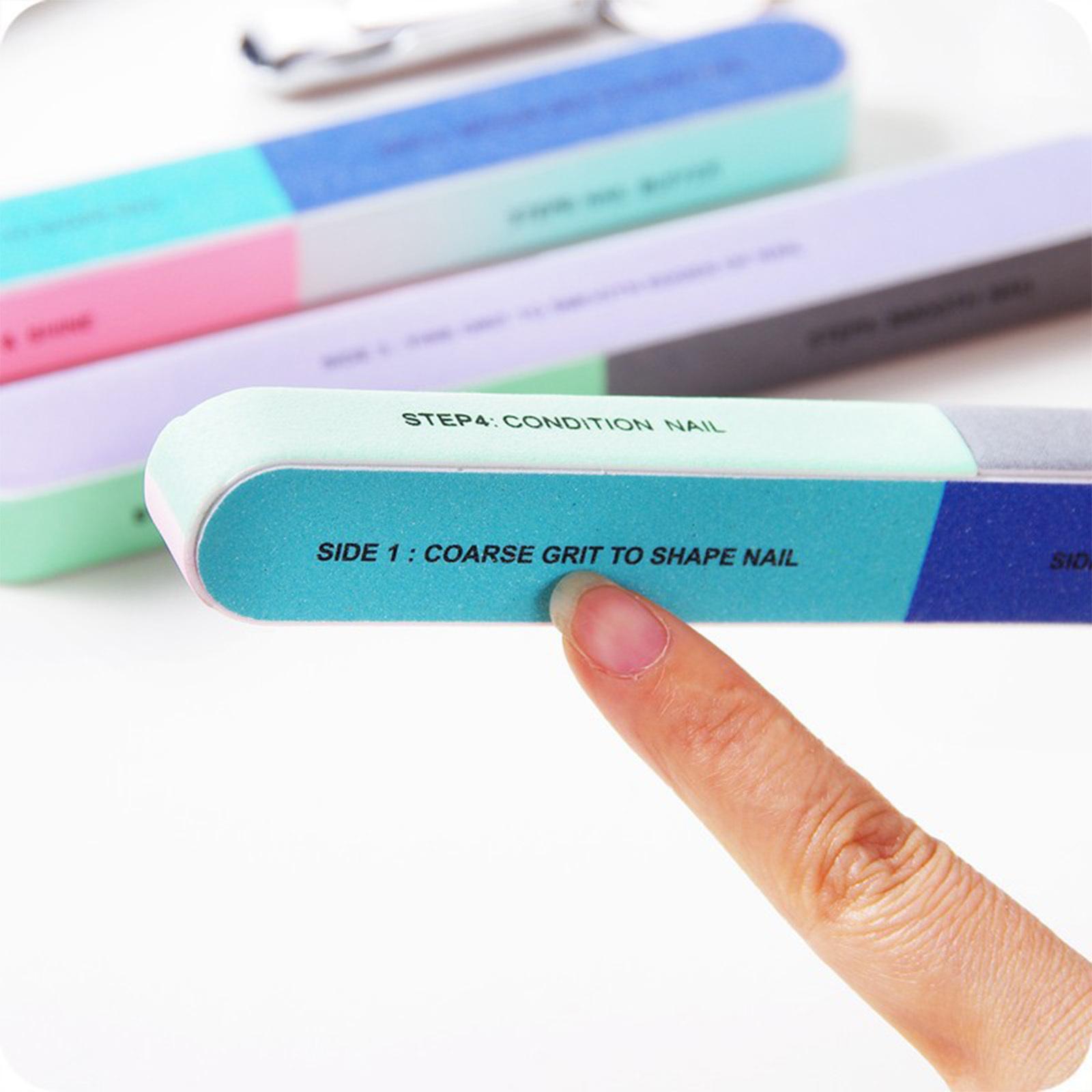 Professional 7-in-1 Nail Buffing Block, 3 Pack Files for Contouring, Shining, and Smoothing Natural Nails, Manicure Tools for Home Salon One Size синій
Professional 7-in-1 Nail Buffing Block, 3 Pack Files for Contouring, Shining, and Smoothing Natural Nails, Manicure Tools for Home Salon One Size синій