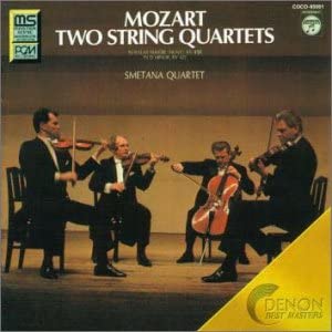 CD SMETANA QUARTET - Mozart: String Quartet No. 17 in B COCO85001 Japan Classical Used
CD SMETANA QUARTET - Mozart: String Quartet No. 17 in B COCO85001 Japan Classical Used