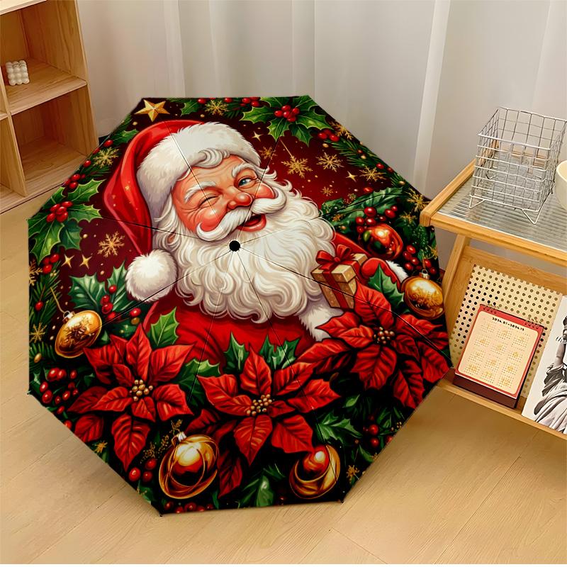 Merry Christmas Celebration Printed umbrella windproof folding umbrella portable sun and rain umbrella suitable for gifting
Merry Christmas Celebration Printed umbrella windproof folding umbrella portable sun and rain umbrella suitable for gifting