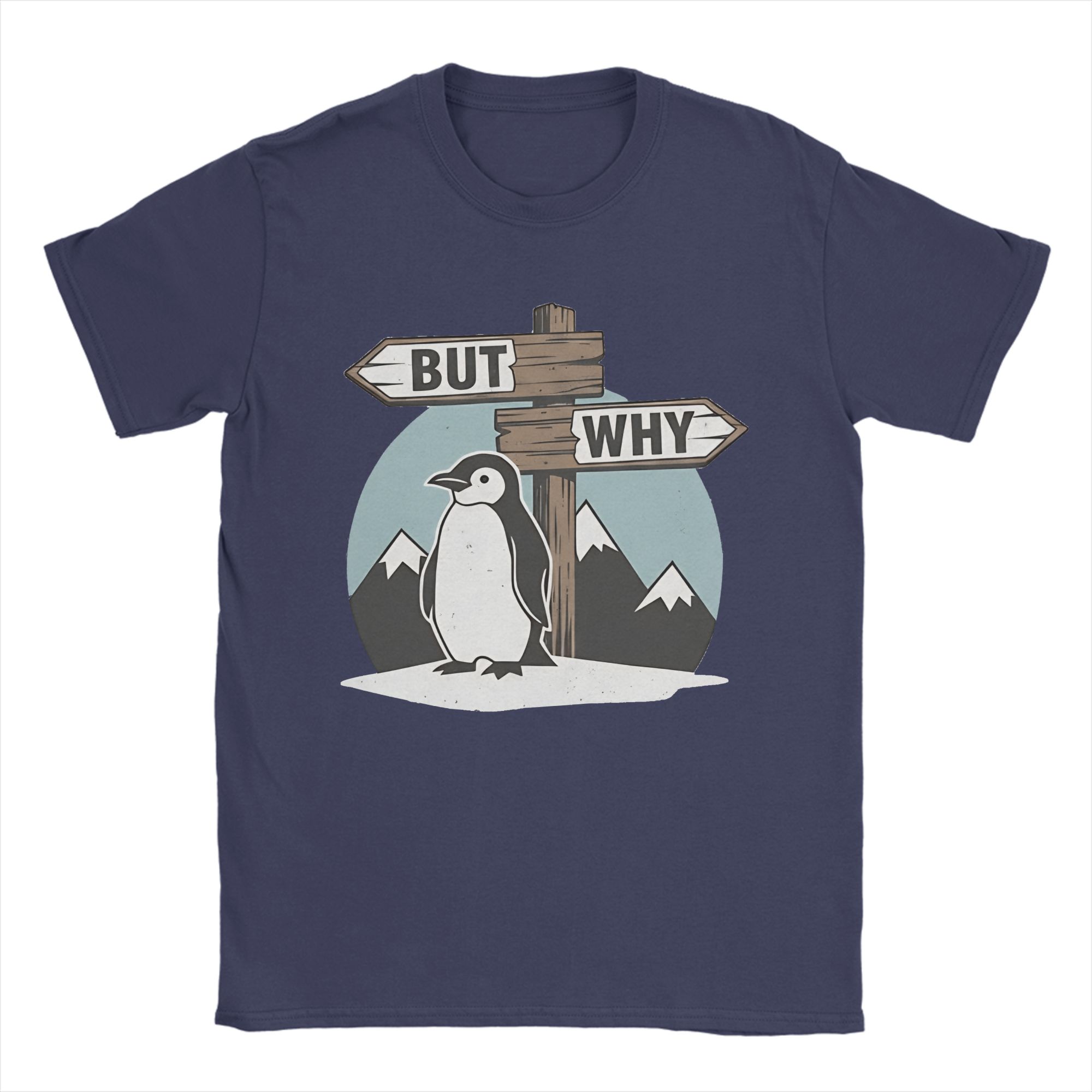 But Why Penguin T Shirt Unisex Cotton Vintage TShirts Crew Neck Tees Short Sleeve Clothes Gift Idea 4XL
But Why Penguin T Shirt Unisex Cotton Vintage TShirts Crew Neck Tees Short Sleeve Clothes Gift Idea 4XL