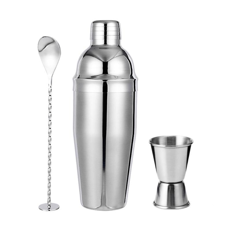Bartenders Tool Set 750ml Steel Cocktail Shaker With Integrated Strainer Measuring Cup and Mixing Spoon Bar Accessories 1
Bartenders Tool Set 750ml Steel Cocktail Shaker With Integrated Strainer Measuring Cup and Mixing Spoon Bar Accessories 1