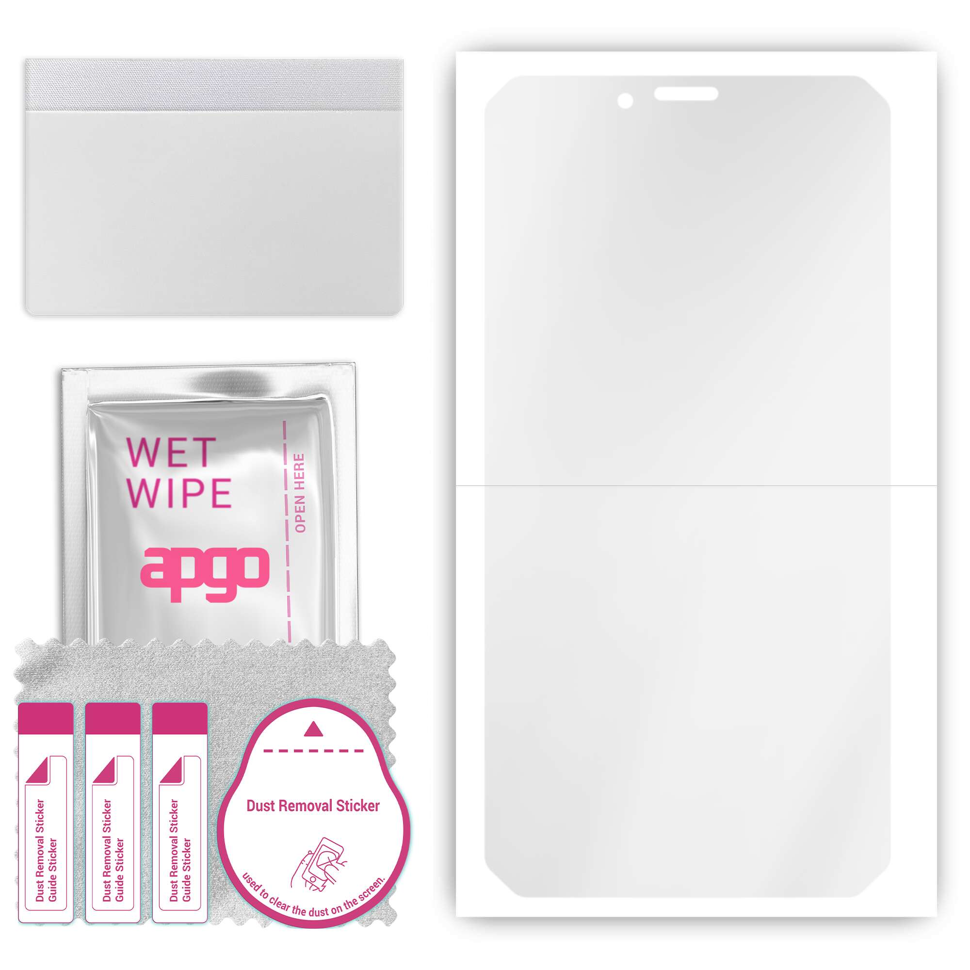 apgo Hydrogel Ultra-Clear Screen Protector для Kruger&Matz Drive 5, гідрогелева плівка, гнучкий, м’який ТПУ з позиціонуючим шаром, легке встановлення
apgo Hydrogel Ultra-Clear Screen Protector для Kruger&Matz Drive 5, гідрогелева плівка, гнучкий, м’який ТПУ з позиціонуючим шаром, легке встановлення
