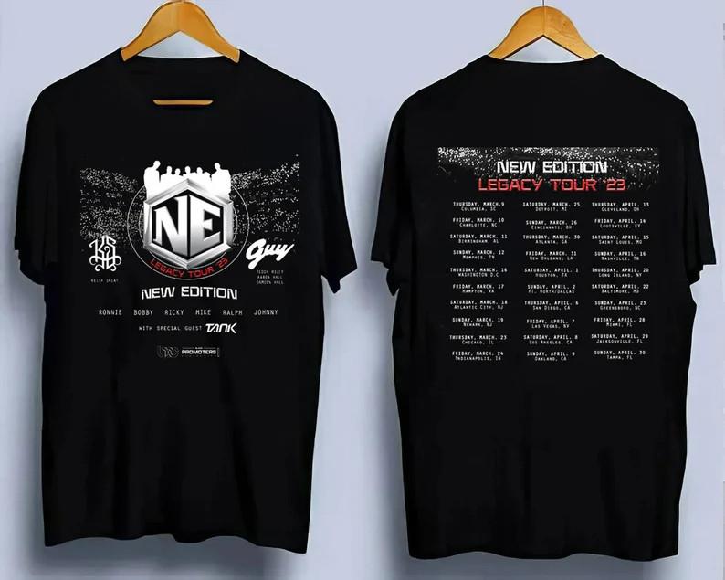 Новое издание 2023 года Футболка с тура Legacy, Футболка музыкального тура 2023, Футболка New Edition L
Новое издание 2023 года Футболка с тура Legacy, Футболка музыкального тура 2023, Футболка New Edition L