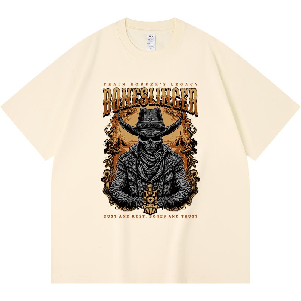 230GSM 100% Cotton T-Shirt Boneslinger Print Tees Funny Harajuku Style Combed Cotton Tshirt XS абрикосовый
230GSM 100% Cotton T-Shirt Boneslinger Print Tees Funny Harajuku Style Combed Cotton Tshirt XS абрикосовый