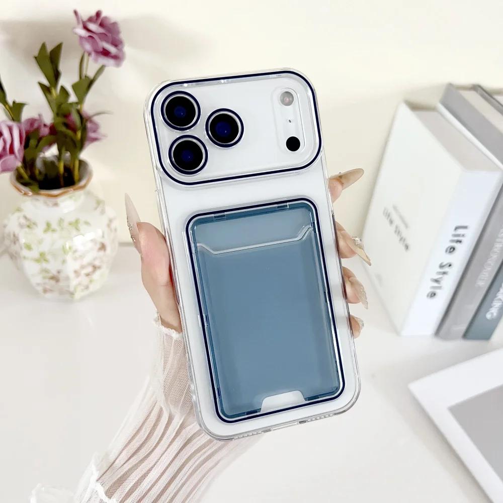 2 In 1 Clear PC Jelly Card Pack Phone Case For iPhone 17 Air 16 15 14 13 12 11 Plus Pro Max Insert Soft Full Frame Bumper Cover iPhone 11 Pro
2 In 1 Clear PC Jelly Card Pack Phone Case For iPhone 17 Air 16 15 14 13 12 11 Plus Pro Max Insert Soft Full Frame Bumper Cover iPhone 11 Pro