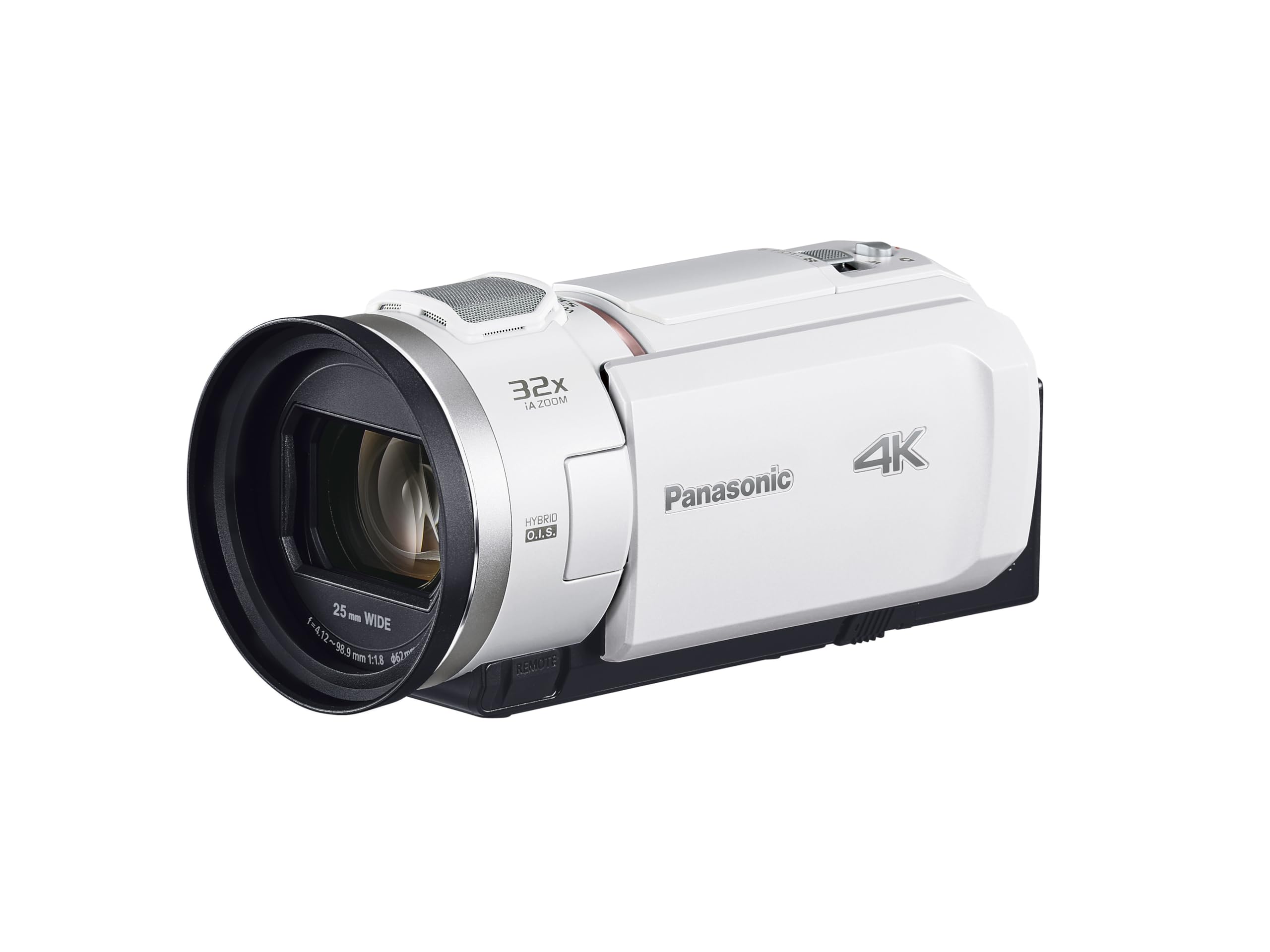 Panasonic 4K digital video camera HC-VX3-W 5-axis hybrid image stabilization 24x optical zoom Pearl white
Panasonic 4K digital video camera HC-VX3-W 5-axis hybrid image stabilization 24x optical zoom Pearl white