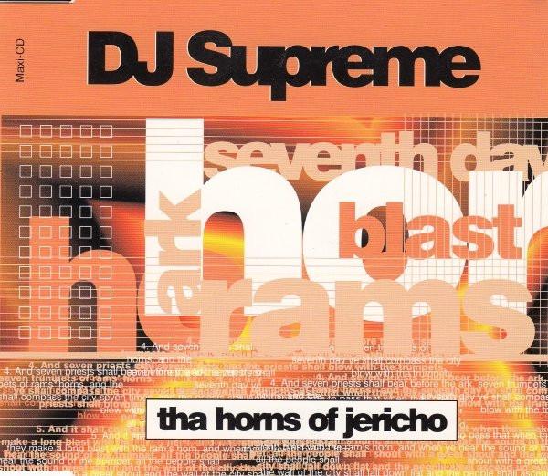 CD DJ SUPREME Tha Horns Of Jericho INT8849782 Intercord 1998 Germany Dance Electronica Used
CD DJ SUPREME Tha Horns Of Jericho INT8849782 Intercord 1998 Germany Dance Electronica Used