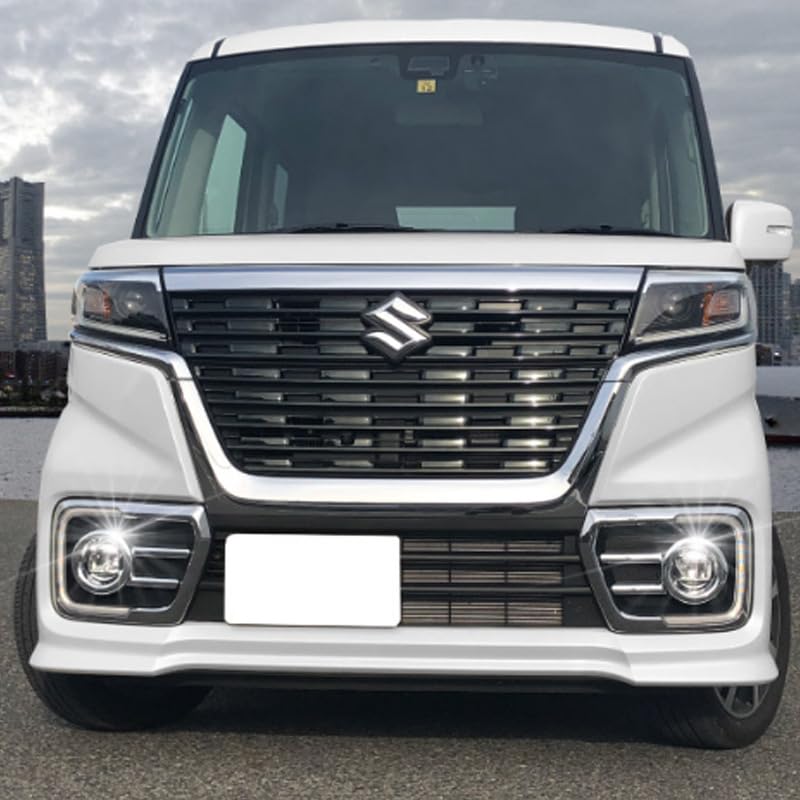 MEKOMEKO Front Fog Lamp Covers for Suzuki Spacia Custom Fog Light Exterior Custom Spacia ABS Set MK53S, Garnish, Parts, Custom, Resin, 2-Piece
MEKOMEKO Front Fog Lamp Covers for Suzuki Spacia Custom Fog Light Exterior Custom Spacia ABS Set MK53S, Garnish, Parts, Custom, Resin, 2-Piece