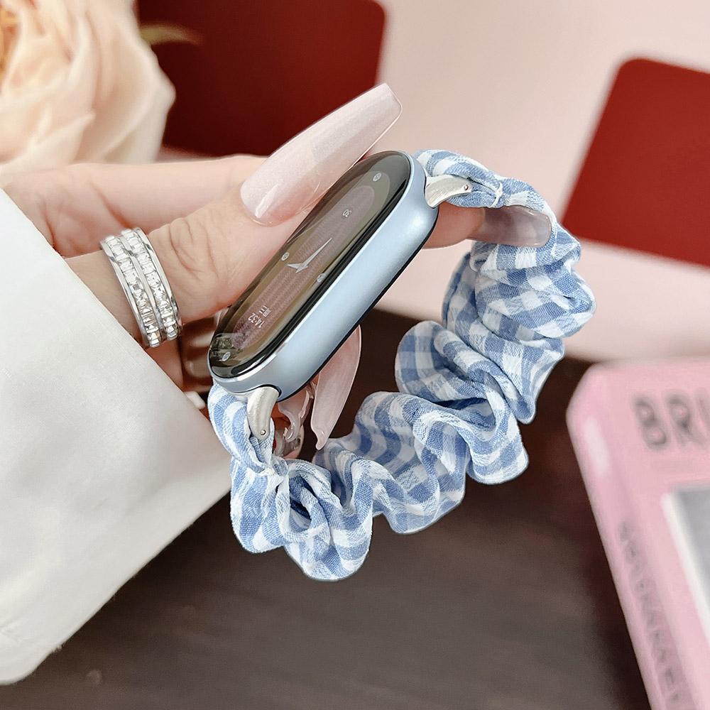 Pink Stretchy Cloth Strap for Xiaomi Smart Band 8/9/10 NFC Bracelet Elastic Fabric Band Scrunchie Mi Band 9 Wristband for Women синій
Pink Stretchy Cloth Strap for Xiaomi Smart Band 8/9/10 NFC Bracelet Elastic Fabric Band Scrunchie Mi Band 9 Wristband for Women синій