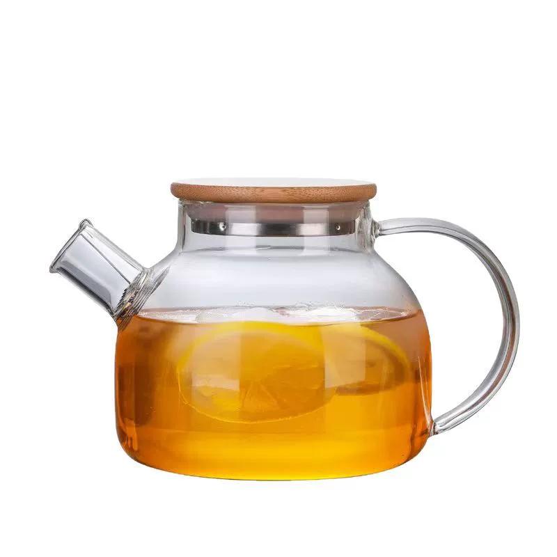 1L/1.6L Large Capacity Glass Teapot High Temperature Resistant Kettle For Stovetop Tea Fruit Juice & Iced Tea Home Kitchen
1L/1.6L Large Capacity Glass Teapot High Temperature Resistant Kettle For Stovetop Tea Fruit Juice & Iced Tea Home Kitchen