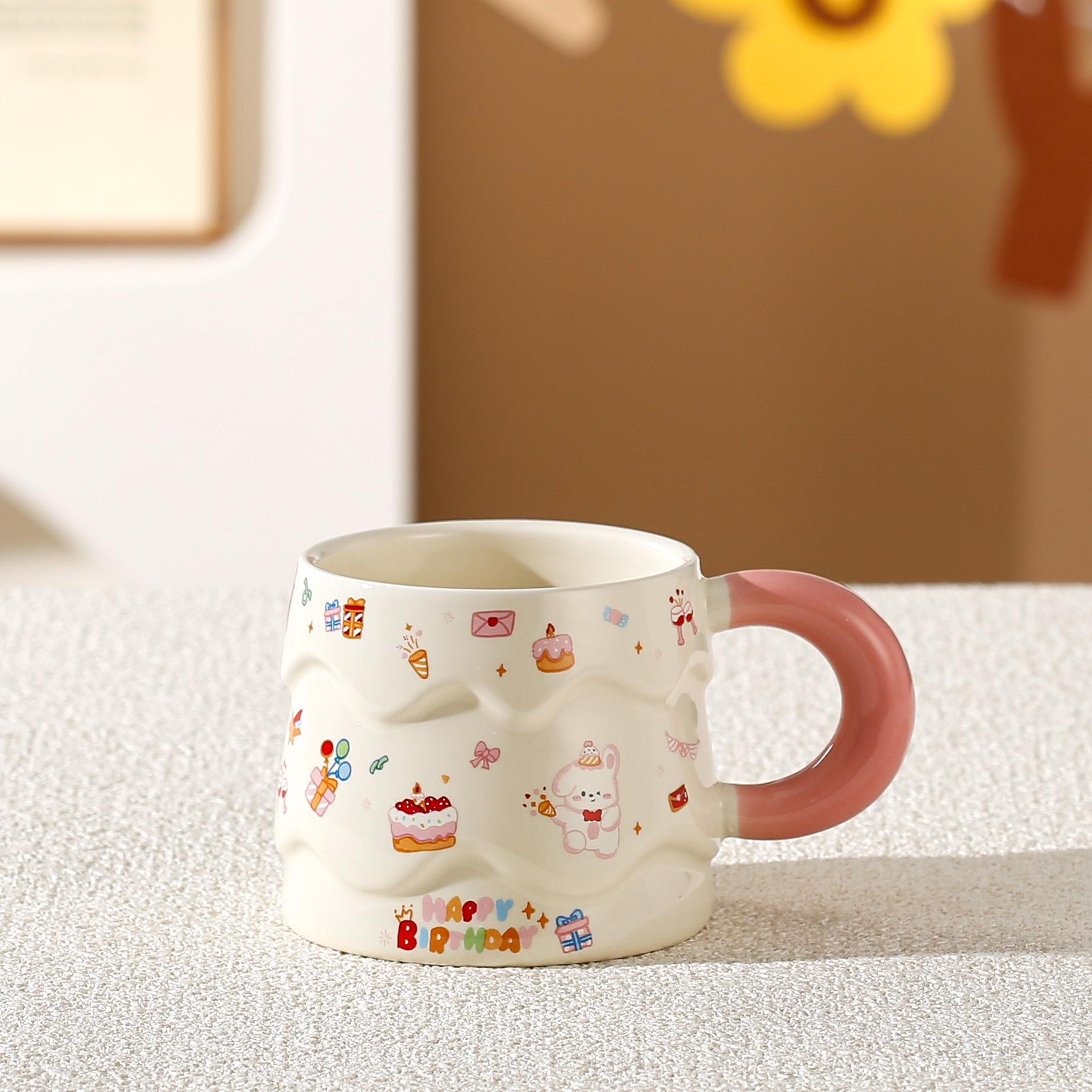 Ceramic Pet Cake Mug with Lid - Cute Cartoon Design for Home & Office Use, Coffee Cup in Gift Box. 350ML
Ceramic Pet Cake Mug with Lid - Cute Cartoon Design for Home & Office Use, Coffee Cup in Gift Box. 350ML