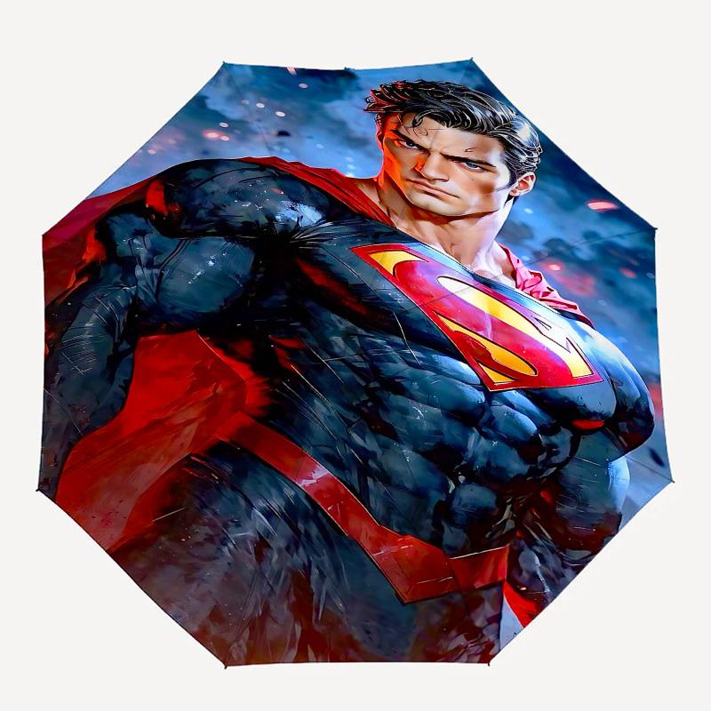 1pc Brave Superman Automatic Folding Umbrella - Compact 8-Rib Design, Durable Plastic & Iron1314L
1pc Brave Superman Automatic Folding Umbrella - Compact 8-Rib Design, Durable Plastic & Iron1314L