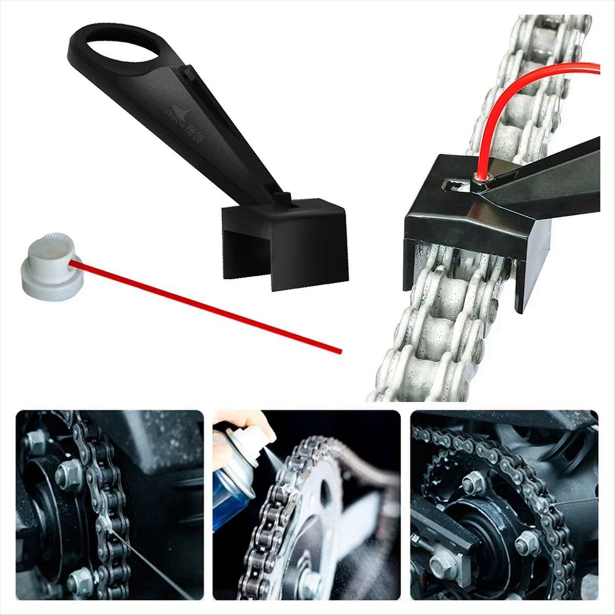 BHBL CYLION Motorbike Chain Gear Oiler Cleaner -on Auxiliary Motorcycle Chain Lube Oiler Tool for Most Chain Lube Cans China Mainland
BHBL CYLION Motorbike Chain Gear Oiler Cleaner -on Auxiliary Motorcycle Chain Lube Oiler Tool for Most Chain Lube Cans China Mainland