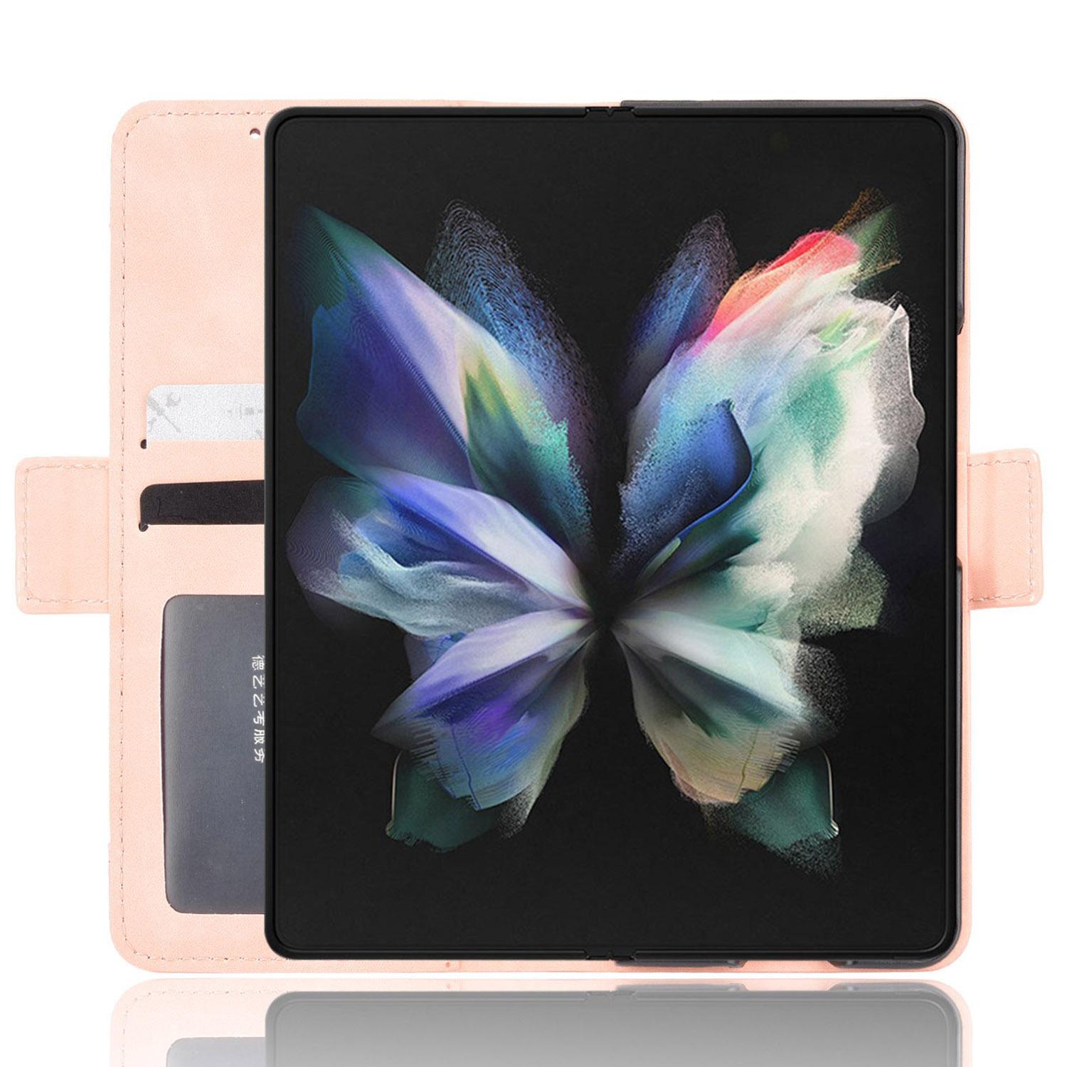 For Samsung Galaxy Z Fold4 5G Well-Protected Anti-Fall Pen Slot Phone Case PU Leather+TPU Phone Cover Multiple Card Slot Wallet Stand Design Pink
For Samsung Galaxy Z Fold4 5G Well-Protected Anti-Fall Pen Slot Phone Case PU Leather+TPU Phone Cover Multiple Card Slot Wallet Stand Design Pink