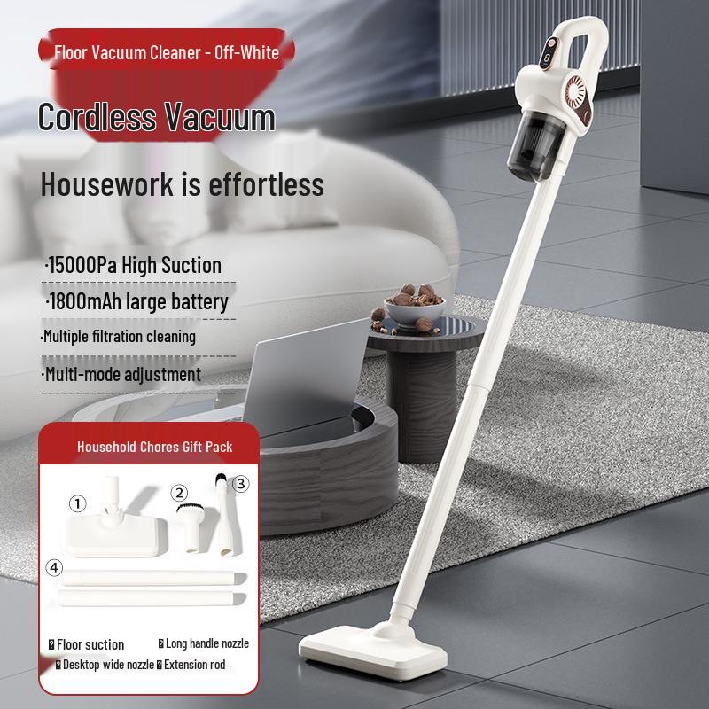 Wireless Handheld Vacuum Cleaner: Multi-functional High Suction for Home & Car, Bed Mite Remover
Wireless Handheld Vacuum Cleaner: Multi-functional High Suction for Home & Car, Bed Mite Remover