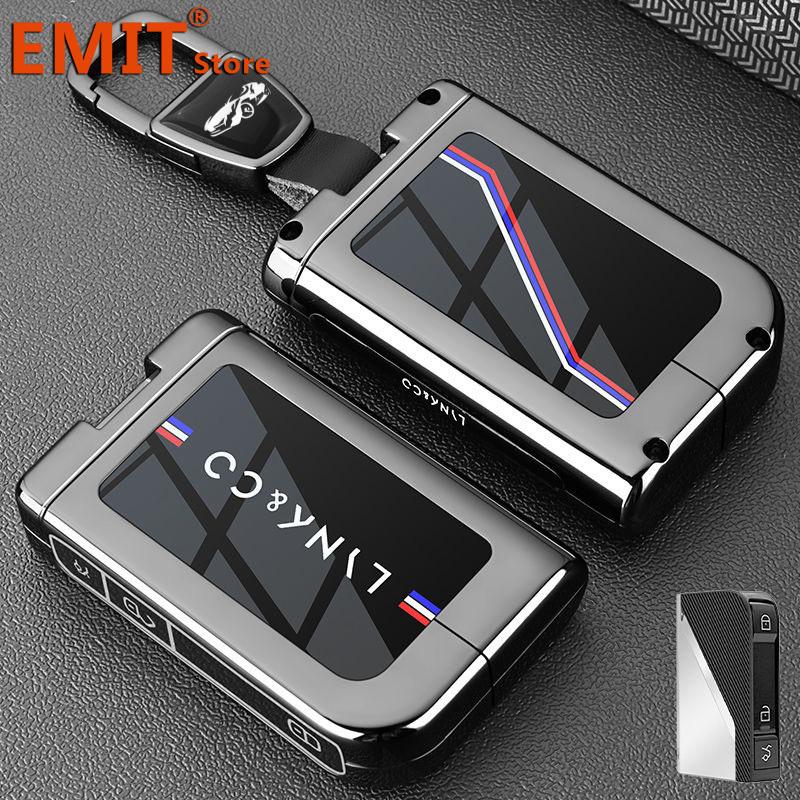 Zinc Alloy Car Key Case for LYNK&CO 01 02 03 05 07 09 EMP LYNKCO 06 LYNK CO Remote Cover Shell Keychain Holder Fob Accessories Key Case for LYNKCO
Zinc Alloy Car Key Case for LYNK&CO 01 02 03 05 07 09 EMP LYNKCO 06 LYNK CO Remote Cover Shell Keychain Holder Fob Accessories Key Case for LYNKCO