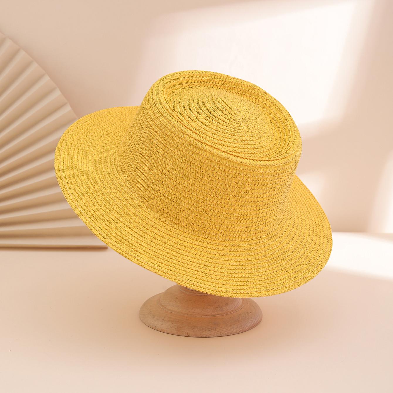 Women s Solid Color Wide Brim Foldable Straw Hat, Fashion Versatile Sun Protection Cap for Outdoor Travel Beach Vacation One Size
Women s Solid Color Wide Brim Foldable Straw Hat, Fashion Versatile Sun Protection Cap for Outdoor Travel Beach Vacation One Size