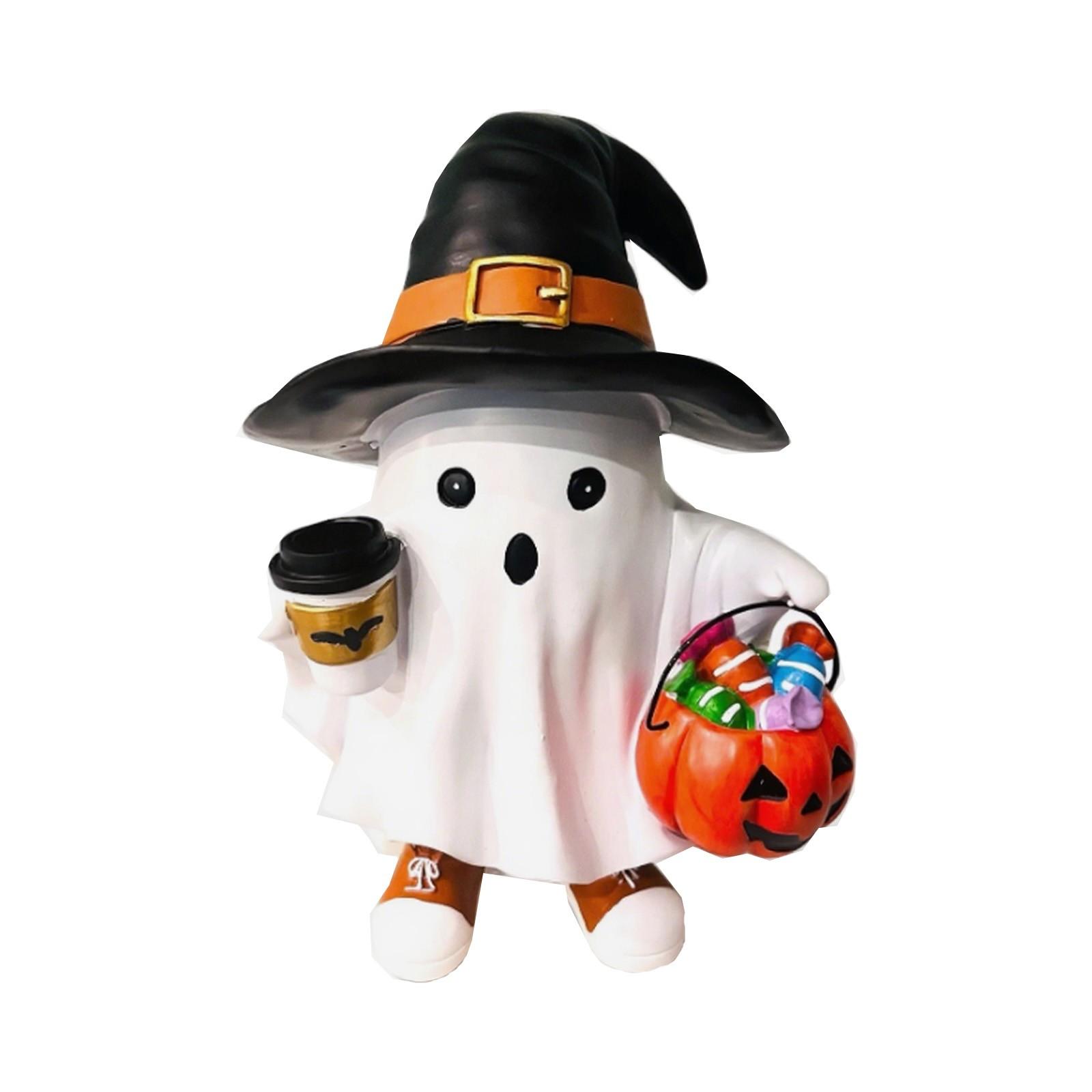 Halloween Themed Ghostly Pumpkin Display Artisanal Resin Ghostly Statues Decors For Youngsters And Family One Size
Halloween Themed Ghostly Pumpkin Display Artisanal Resin Ghostly Statues Decors For Youngsters And Family One Size