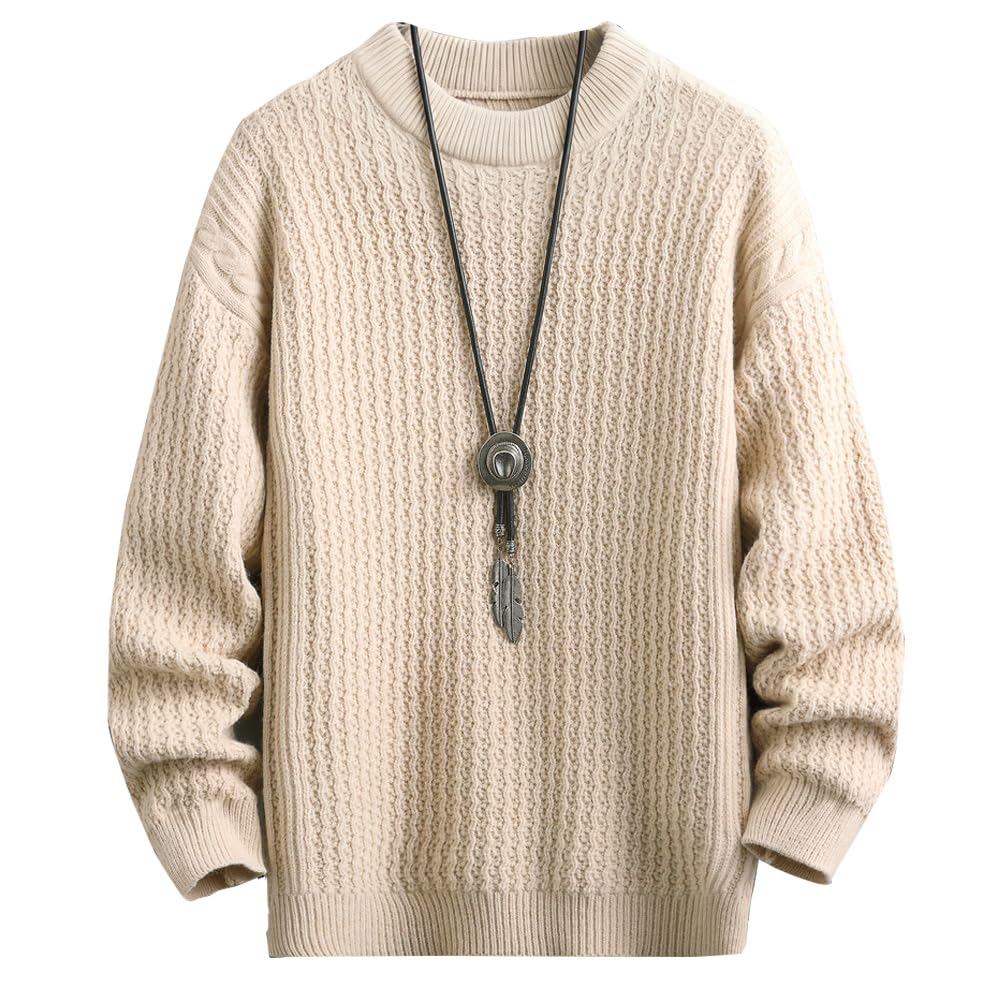 GUTHONG Winter Cable Knit Cold Long Solid Size M Men s Sweater, Thick, Warm, Weather-Resistant, Sleeve, Color, Casual, Stylish, Fall/Winter Top,
GUTHONG Winter Cable Knit Cold Long Solid Size M Men s Sweater, Thick, Warm, Weather-Resistant, Sleeve, Color, Casual, Stylish, Fall/Winter Top,