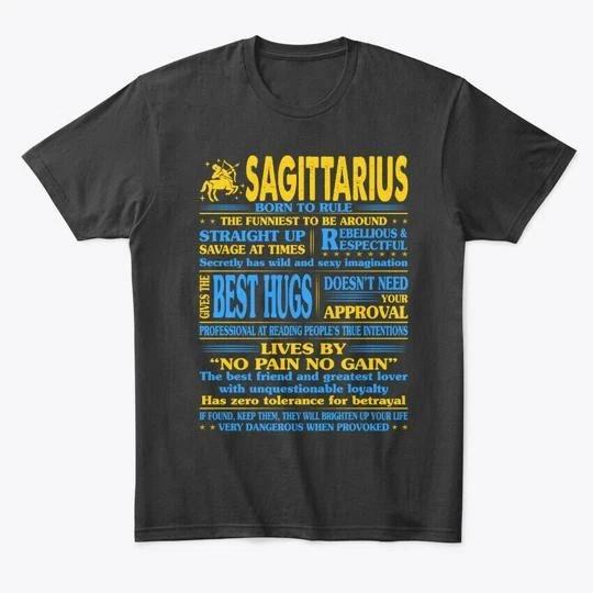 Sagittarius Gives Best Hug Rebellious Premium TTshirt Made in USA S-5XL S
Sagittarius Gives Best Hug Rebellious Premium TTshirt Made in USA S-5XL S