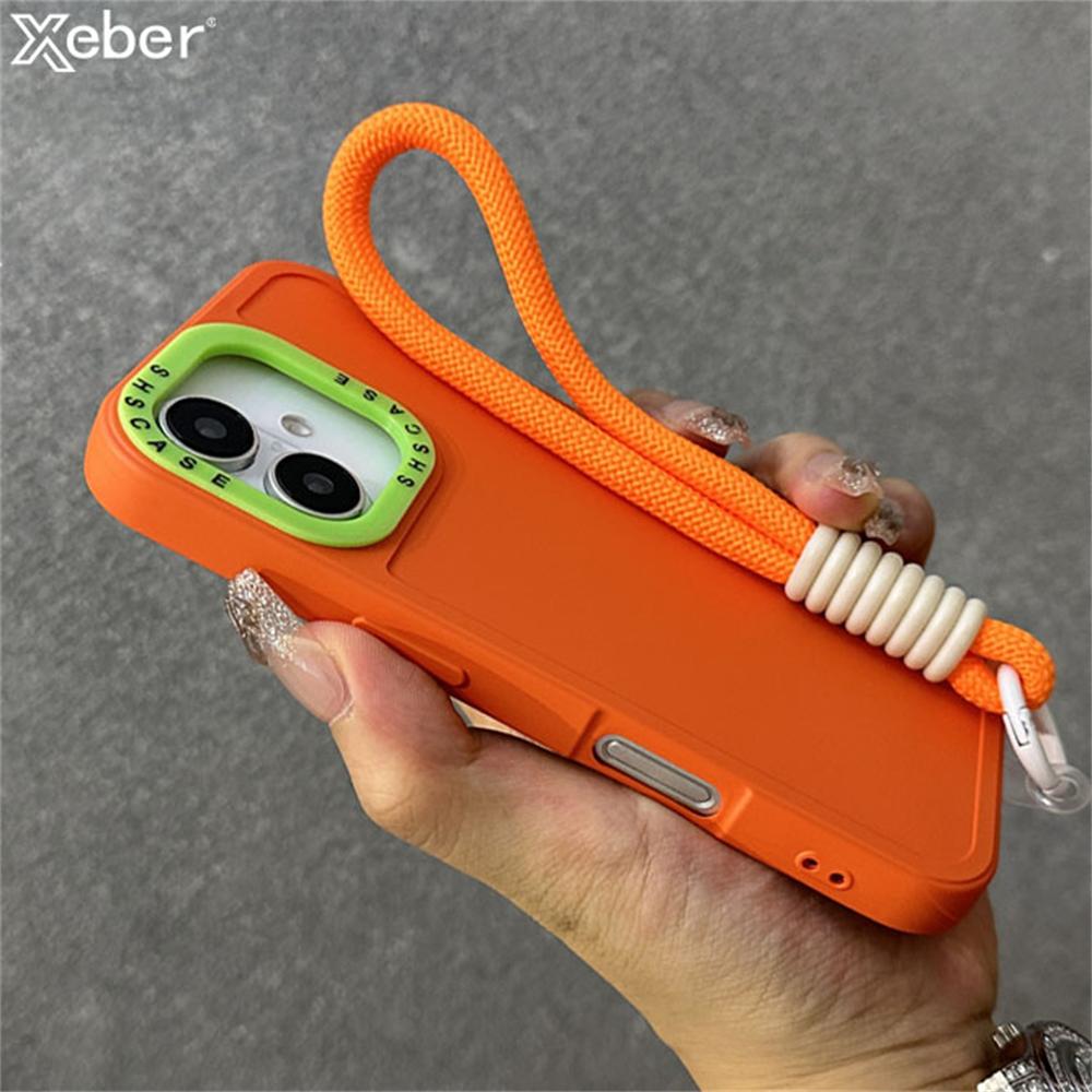 Модный чехол-цепочка с браслетом цвета конфет для iPhone 15 11 12 13 14 16 Pro Max Plus XS X XR, мягкий силиконовый чехол For iPhone 16&Case & Strap красный
Модный чехол-цепочка с браслетом цвета конфет для iPhone 15 11 12 13 14 16 Pro Max Plus XS X XR, мягкий силиконовый чехол For iPhone 16&Case & Strap красный