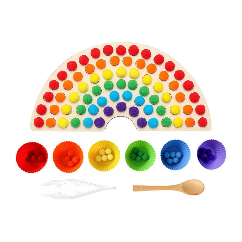 Rainbow Beads Baby Toy: Color Sorting & Hand-Eye Coordination Trainer
Rainbow Beads Baby Toy: Color Sorting & Hand-Eye Coordination Trainer