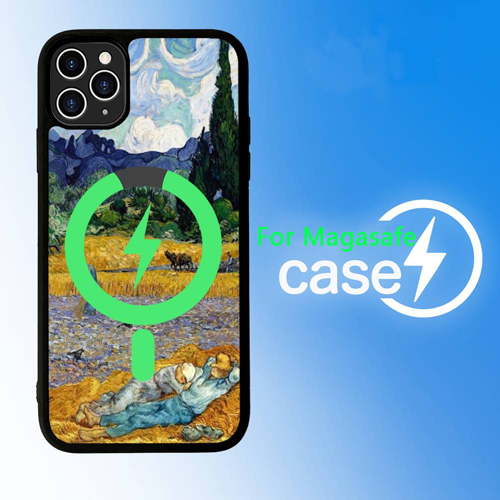 Art Vincent Van Gogh For Magsafe Magnetic Phone Case for iPhone 17 16 15 14 13 12 11 Plus Pro Max PC+TPU Cover iPhone 14
Art Vincent Van Gogh For Magsafe Magnetic Phone Case for iPhone 17 16 15 14 13 12 11 Plus Pro Max PC+TPU Cover iPhone 14