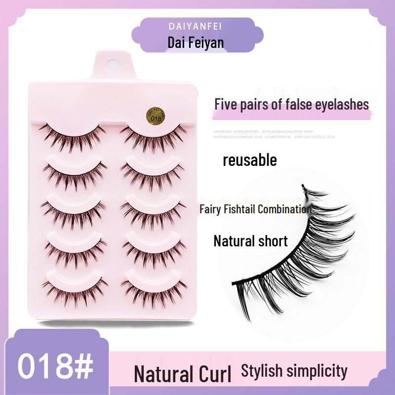 Internet Celebrity Fairy Fishtail A-Type 018: Cosplay Little Devil Barbie Curl Natural Cluster Eyelashes
Internet Celebrity Fairy Fishtail A-Type 018: Cosplay Little Devil Barbie Curl Natural Cluster Eyelashes