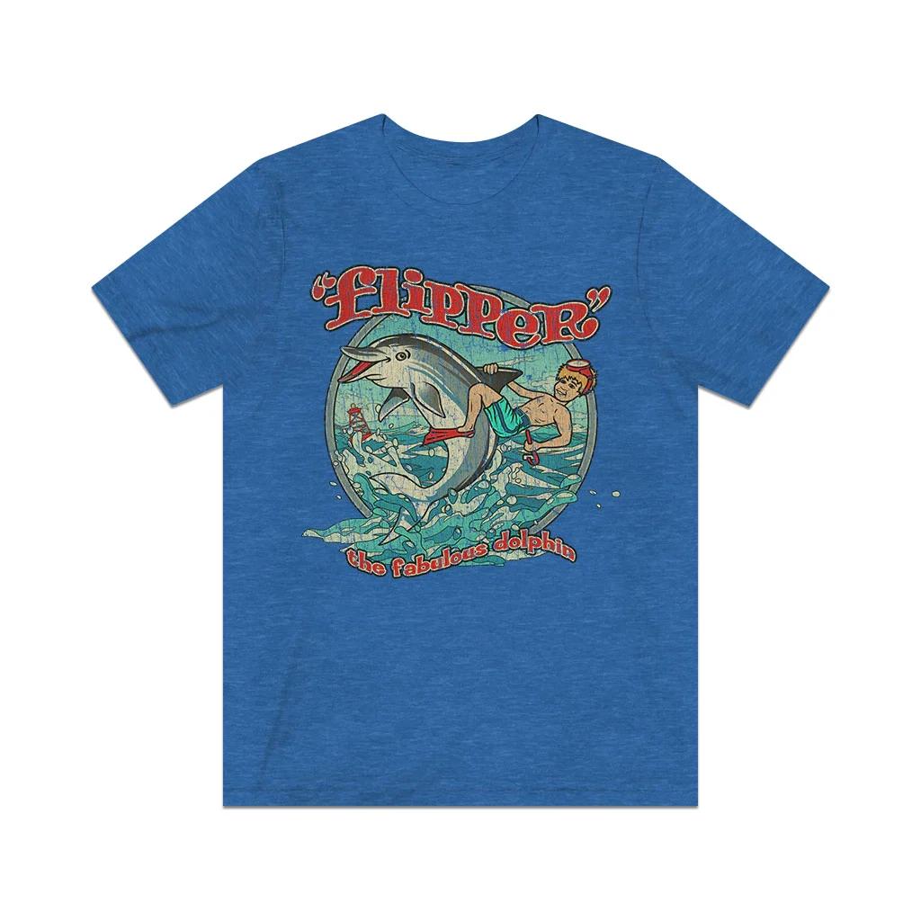 Flipper The Fabulous Dolphin 1964 Vintage Men s T shirt L
Flipper The Fabulous Dolphin 1964 Vintage Men s T shirt L