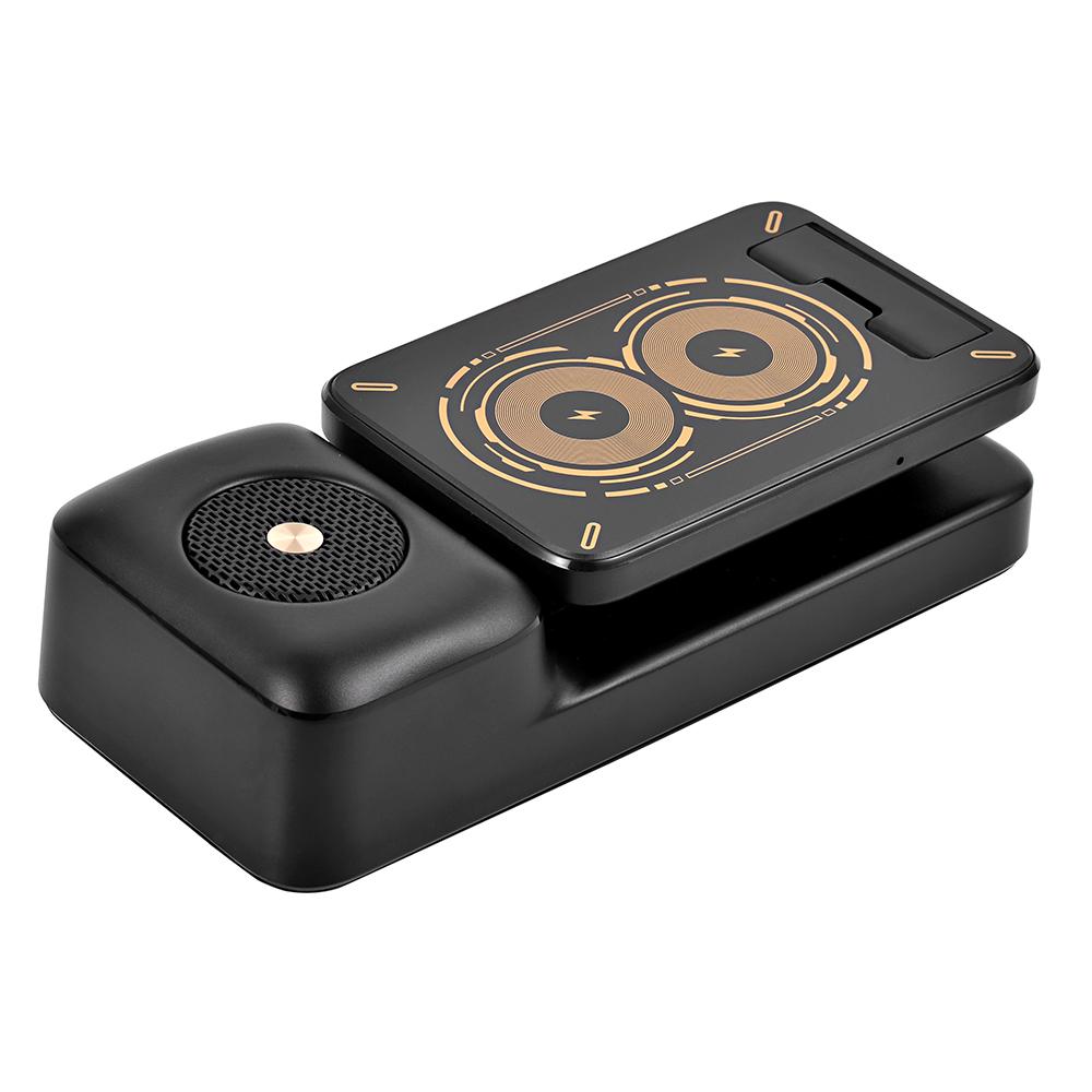 F21 Wireless Charger 15W Charging Station with Bluetooth-compatible Speaker Breathable Phone Holder A
F21 Wireless Charger 15W Charging Station with Bluetooth-compatible Speaker Breathable Phone Holder A