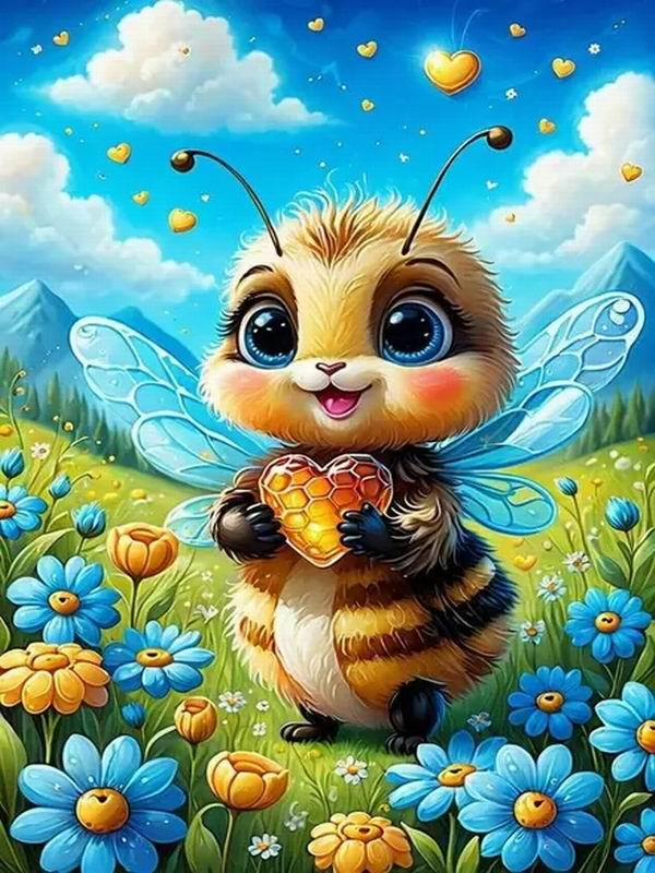 Алмазная картина, новая коллекция 2024, пчелиный цветок, сделай сам, полная квадратная круглая дрель, стразы, вышивка, цветная цветочная мозаика, наборы для вышивки крестом Square drill 30x40cm
Алмазная картина, новая коллекция 2024, пчелиный цветок, сделай сам, полная квадратная круглая дрель, стразы, вышивка, цветная цветочная мозаика, наборы для вышивки крестом Square drill 30x40cm