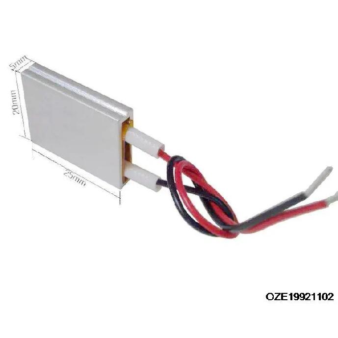 Aluminum PTC Heater Thermostat Constant Temperature 25x20x5mm 12V 230C
Aluminum PTC Heater Thermostat Constant Temperature 25x20x5mm 12V 230C