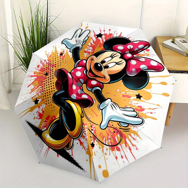 Minnie Mouse,Cartoon Character Automatic Umbrella - Tri-fold Portable Umbrella, Best Holiday Gift for Men and Women, Durable Iron Frame, Pla
Minnie Mouse,Cartoon Character Automatic Umbrella - Tri-fold Portable Umbrella, Best Holiday Gift for Men and Women, Durable Iron Frame, Pla