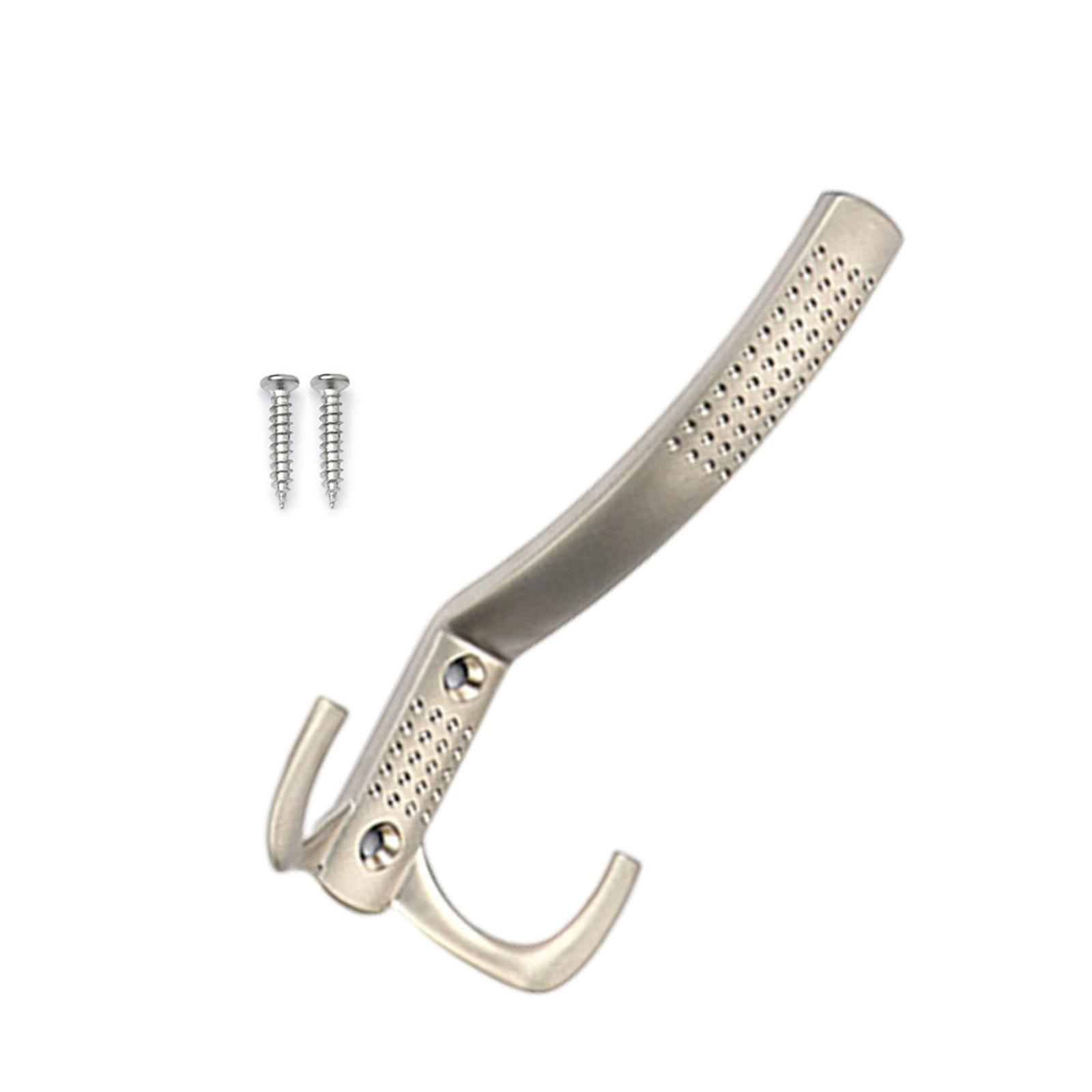 Настінні гачки для одягу Металевий подвійний гачок Настінний гачок зі сплаву цинку Вішалка для рушників для пальто Капелюхи Одяг Стійкий 1
Настінні гачки для одягу Металевий подвійний гачок Настінний гачок зі сплаву цинку Вішалка для рушників для пальто Капелюхи Одяг Стійкий 1