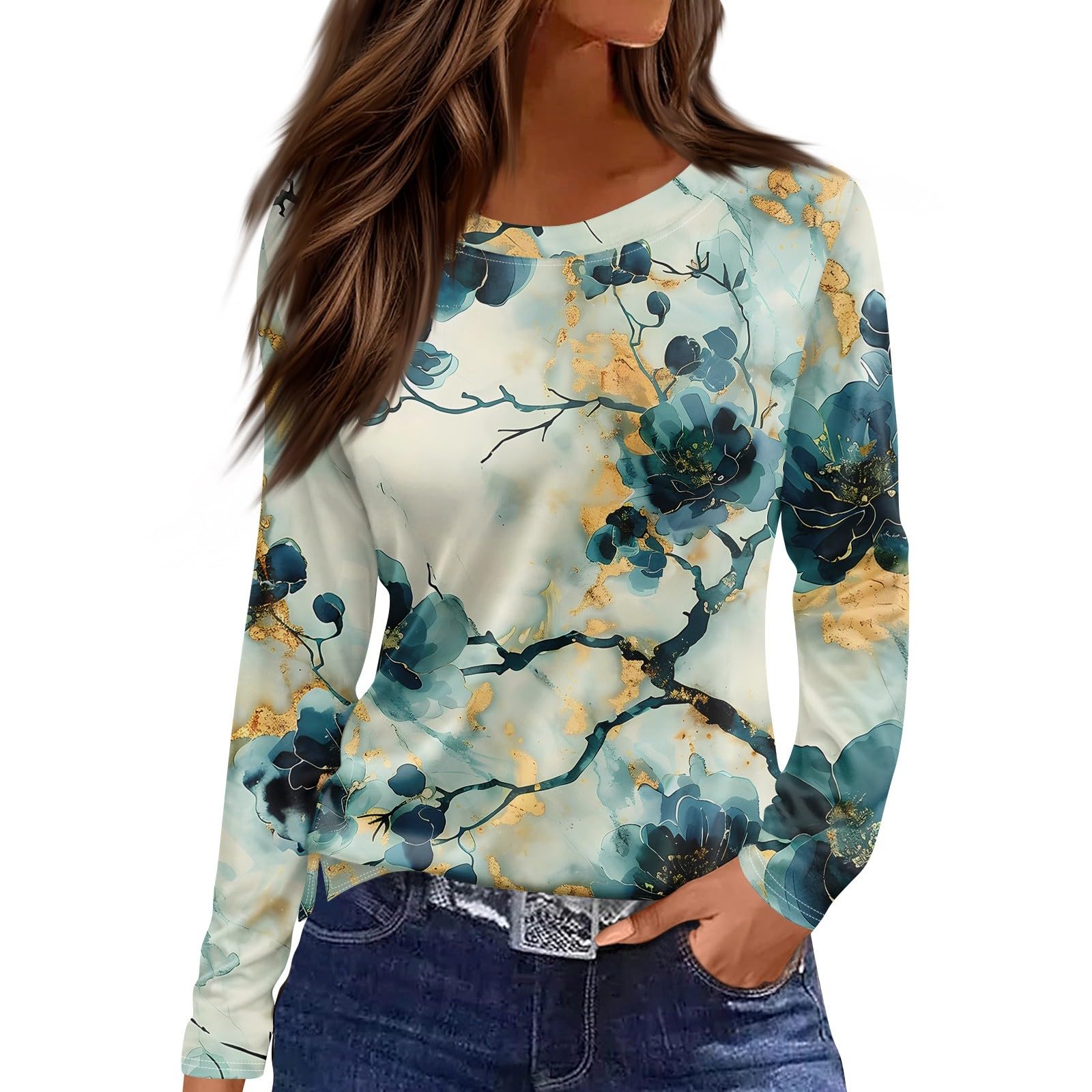 3D Футболки с цветочным принтом, круглым вырезом, в стиле ретро, элегантные, с длинными рукавами, модные, повседневные женские футболки 5XL
3D Футболки с цветочным принтом, круглым вырезом, в стиле ретро, элегантные, с длинными рукавами, модные, повседневные женские футболки 5XL