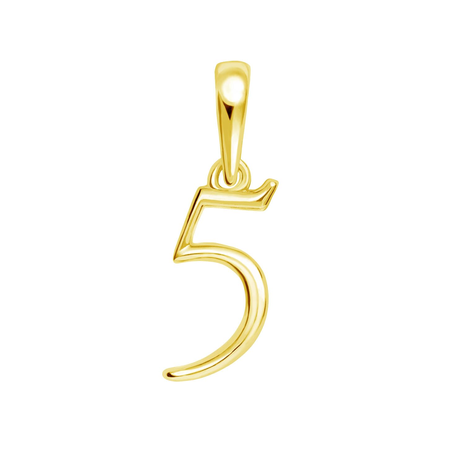 Lala Christie Number Pendant Necklace, 18K Yellow Gold, Charm, 5, for Men and Women
Lala Christie Number Pendant Necklace, 18K Yellow Gold, Charm, 5, for Men and Women