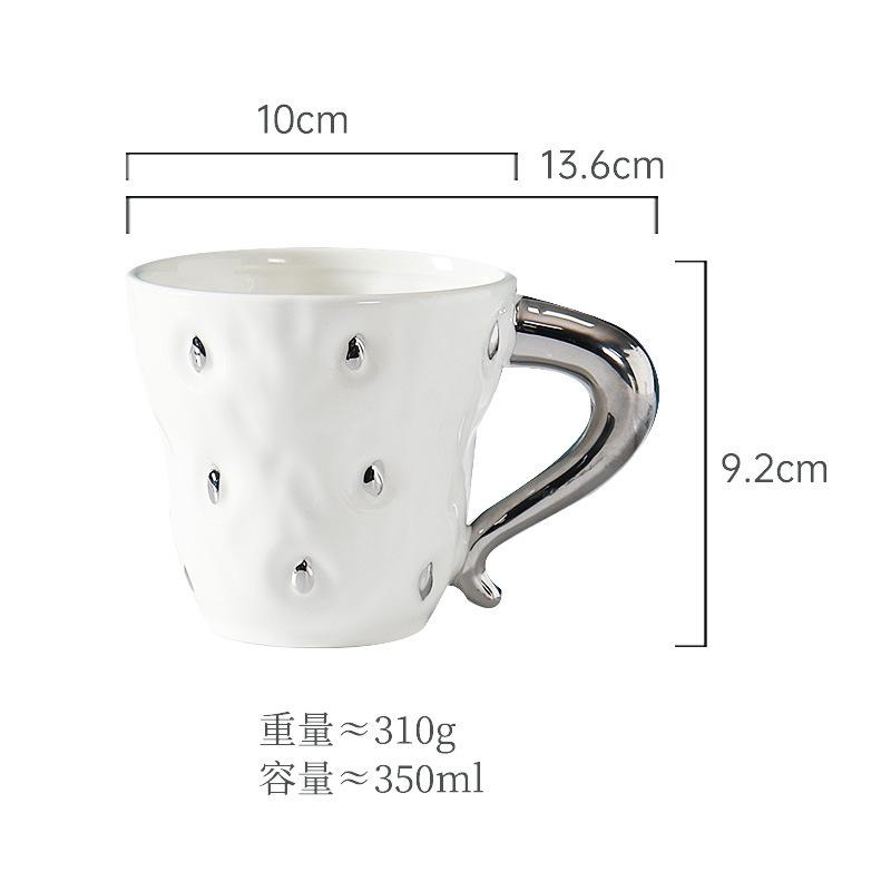 Керамическая кофейная кружка 350 мл в европейском стиле, изысканная чашка для послеобеденного чая, цветочного чая, кофе, домашняя керамическая кружка для завтрака, молока, подарки на день рождения 350ML
Керамическая кофейная кружка 350 мл в европейском стиле, изысканная чашка для послеобеденного чая, цветочного чая, кофе, домашняя керамическая кружка для завтрака, молока, подарки на день рождения 350ML