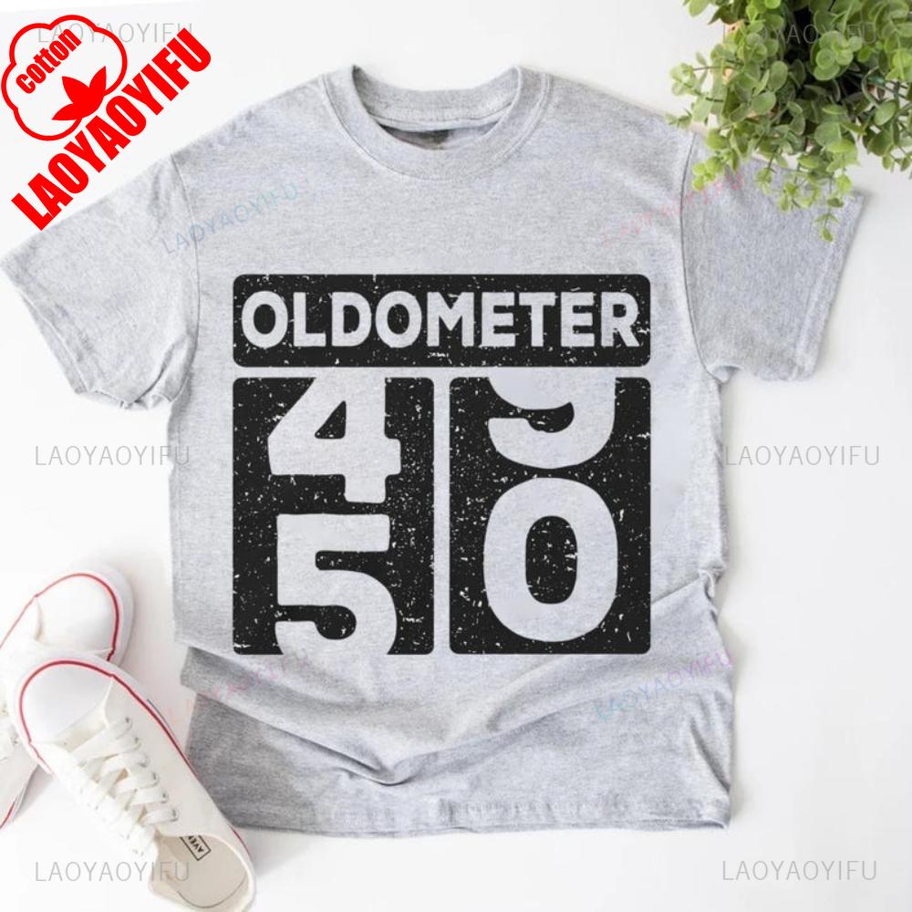 Vintage 50th Birthday Printed Tshirt for Men Women Funny Oldometer 50 AF Vintage Tee Born in 1975 Gift High Quality Cotton Tops 4XL
Vintage 50th Birthday Printed Tshirt for Men Women Funny Oldometer 50 AF Vintage Tee Born in 1975 Gift High Quality Cotton Tops 4XL