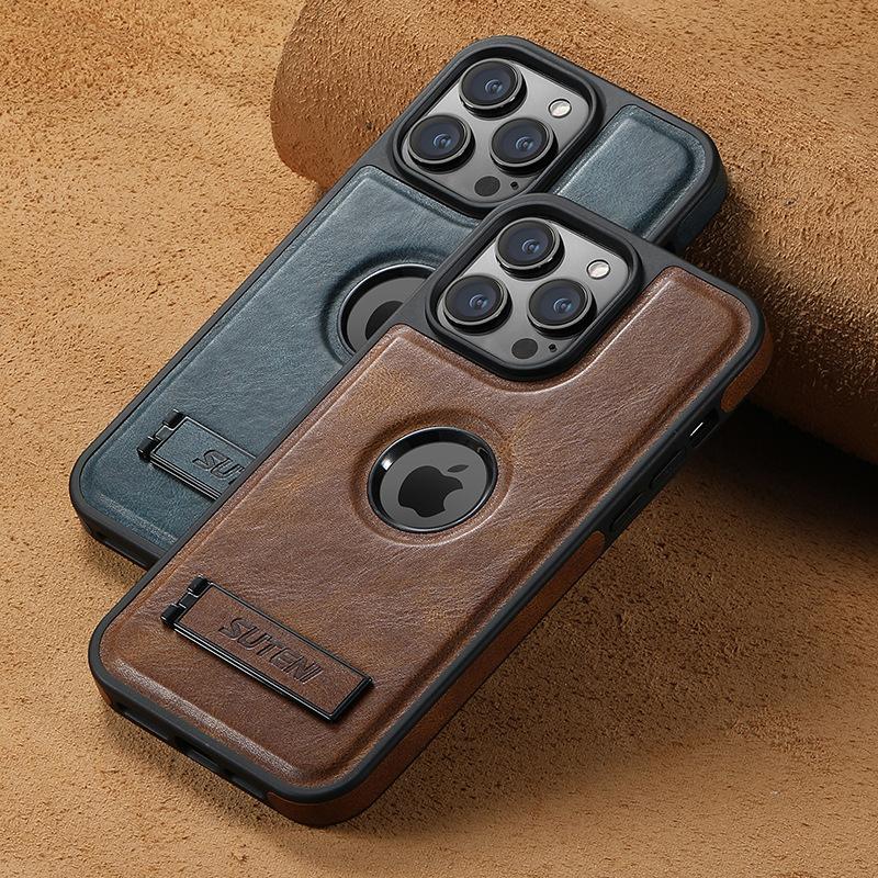 Suitable for Apple 14promax Phone Case Stand with Oil Wax Pattern, Iphone15 Exposed Label Anti-drop 13 Magnetic 12 Leather Case iPhone 12 6.1 inch
Suitable for Apple 14promax Phone Case Stand with Oil Wax Pattern, Iphone15 Exposed Label Anti-drop 13 Magnetic 12 Leather Case iPhone 12 6.1 inch