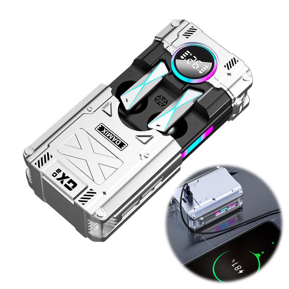 DX-08 Wireless Bluetooth 5.3 Bluetooth Earphones In Ear Mechanical Mecha Battery Display, Ultra Long Battery Life
DX-08 Wireless Bluetooth 5.3 Bluetooth Earphones In Ear Mechanical Mecha Battery Display, Ultra Long Battery Life