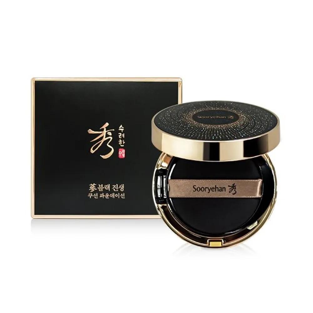 Sooryehan Black Ginseng Cushion Foundation (Main Product + Refill) No. 23
Sooryehan Black Ginseng Cushion Foundation (Main Product + Refill) No. 23